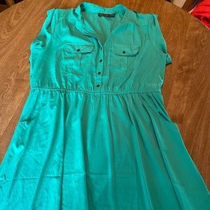 Spring 💐Green dress